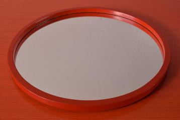 Retro vintage ronde jaren 70 spiegel / wandspiegel beschikbaar voor biedingen