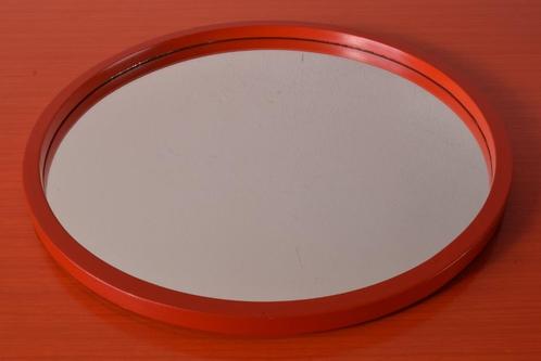 Retro vintage ronde jaren 70 spiegel / wandspiegel, Antiek en Kunst, Antiek | Spiegels, Minder dan 50 cm, Minder dan 100 cm, Rond