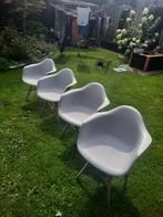 4 kuipstoelen, Huis en Inrichting, Stoelen, Ophalen, Wit