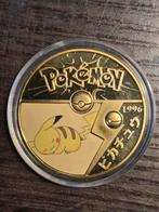 Zeldzame Pokémon Pikachu Goudkleurige Munt 1996, Ophalen of Verzenden, Zo goed als nieuw