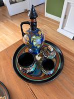 Antiek Plateel Set - Goudse Plateel, Antiek en Kunst, Ophalen of Verzenden