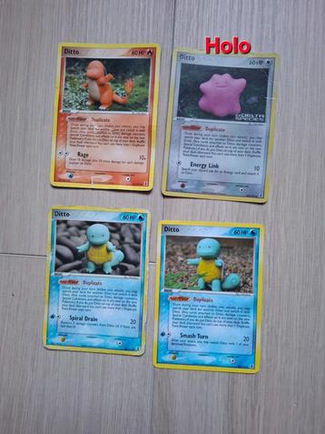 Pokemon ditto setje beschikbaar voor biedingen