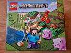 LEGO Minecraft The Creeper Ambush 21177, Ophalen, Zo goed als nieuw, Complete set, Lego