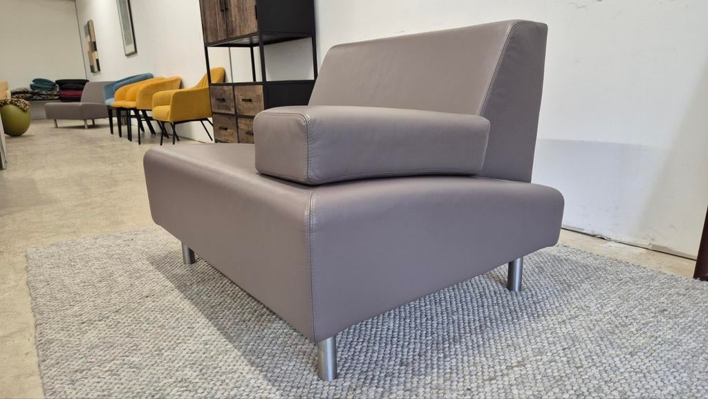 Leren Cloak Pacific top design love seat in nieuwstaat!!!, Huis en Inrichting, Banken | Bankstellen, Tweepersoons, 75 tot 100 cm