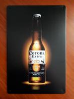 Corona Bier 20x30 cm Reclamebord, Verzamelen, Biermerken, Nieuw, Overige merken, Reclamebord, Plaat of Schild, Verzenden