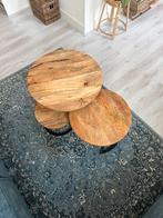 Nette salontafel - 1 jaar oud, Ophalen, Rond, 50 tot 100 cm, Zo goed als nieuw