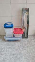 nw.Tefal Santoku Mes & bistro's bestek en voorraad en, Nieuw, Ophalen of Verzenden, Rvs of Chroom, Vaatwasserbestendig