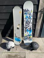 Snowboard 2 x incl bindingen schoenen en helmen, Sport en Fitness, Snowboarden, Ophalen, Schoenen