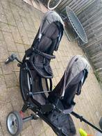 Kinderwagen twee zitjes, Kinderen en Baby's, Tweelingen en Meerlingen, Kinderwagen of Buggy, Zo goed als nieuw, Ophalen