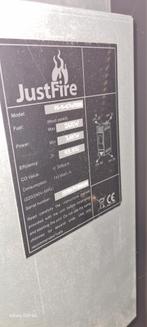 Pelletkachel 24kW op CV  justfire PS-15 -4CV, Gebruikt, Overige brandstoffen, Ophalen of Verzenden, Pelletkachel