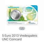 5 euro munt vredes paleis, Postzegels en Munten, Munten | Nederland, Euro's, Ophalen of Verzenden, Koningin Beatrix