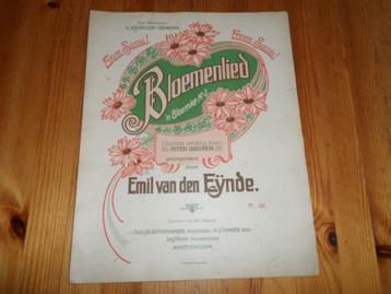 Bloemenlied - Emil van den Eynde  beschikbaar voor biedingen