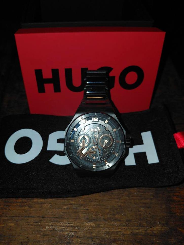 Hugo Boss HU529.1.34.4059 Polshorloge, Sieraden, Tassen en Uiterlijk, Horloges | Heren, Zo goed als nieuw, Polshorloge, Overige merken