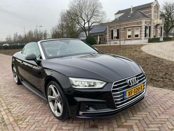 Audi A5 2.0 Tfsi Quattro 252pk S Tronic 2018 Zwart beschikbaar voor biedingen