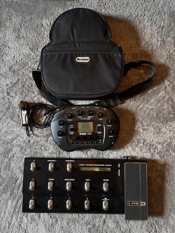 Line 6 POD HD Desktop + FBV Shortboard, Muziek en Instrumenten, Effecten, Zo goed als nieuw, Multi-effect, Ophalen of Verzenden