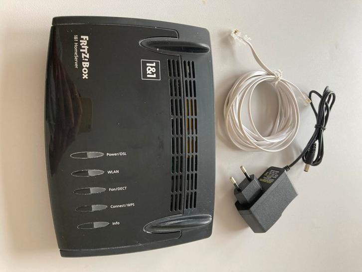 Fritz!Box 7520/7530 met OpenWRT, Computers en Software, Routers en Modems, Gebruikt, Router met modem, Ophalen of Verzenden