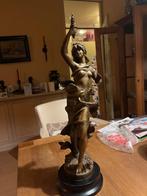 Bronzen Art Nouveau Beeld, Ophalen of Verzenden