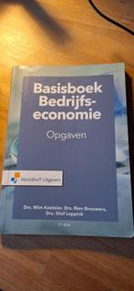 Basisboek bedrijfseconomie opgaven 9789001889159, Boeken, Studieboeken en Cursussen, M.P. Brouwers; W. Koetzier; O.A. Leppink
