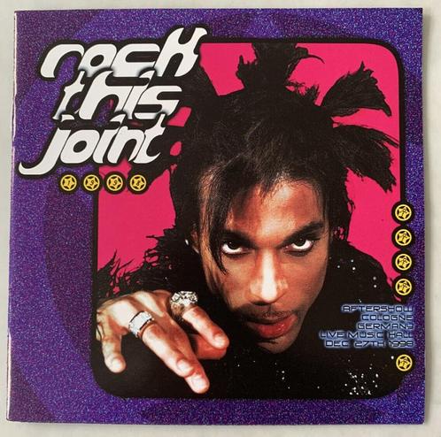 Prince - Rock This Joint  (Aftershow Cologne) 2CD, Cd's en Dvd's, Cd's | Pop, Nieuw in verpakking, 1980 tot 2000, Verzenden