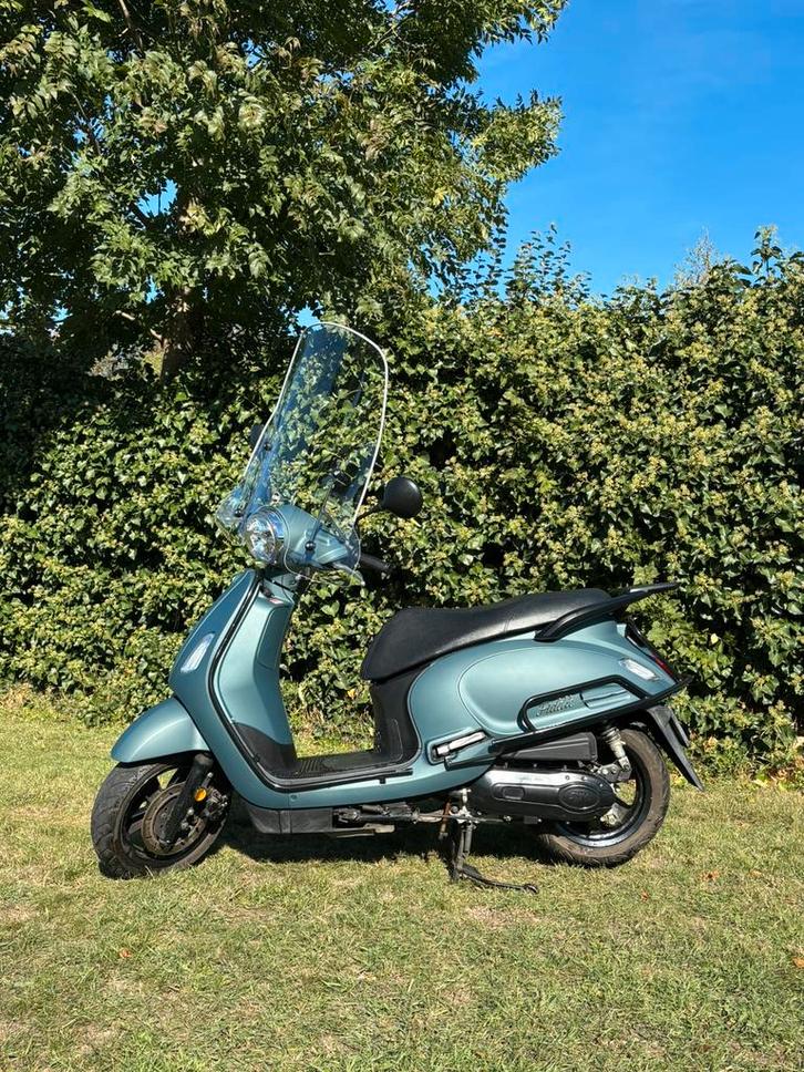 Sym Fiddle IV 45km scooter - 2022, Fietsen en Brommers, Scooters | SYM, Gebruikt, Fiddle, Maximaal 45 km/u, Benzine, Ophalen