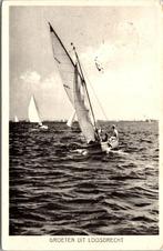 Loosdrecht - Zeilsport op de Loosdrechtse Plassen, Verzenden, 1940 tot 1960, Gelopen, Noord-Holland