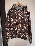 Gevoerd heren/ jongens vest met capuchon in camouflage print, Ophalen of Verzenden, Nieuw, Overige maten, Overige kleuren