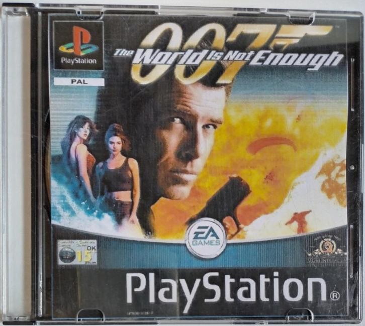ALLEEN DISC!!!     007: The World Is Not Enough PS1 Platinum, Spelcomputers en Games, Games | Sony PlayStation 1, Gebruikt, Avontuur en Actie