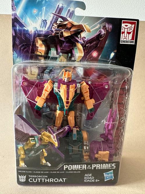 Transformers Power of the Primes Terrorcon Cutthroat Nieuw, Verzamelen, Transformers, Nieuw, Overige generaties, Decepticons, Ophalen of Verzenden