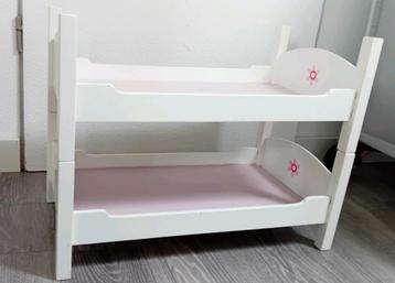 Stapelbed & wiegje voor de pop beschikbaar voor biedingen