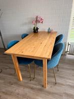 Tafel, Huis en Inrichting, Tafels | Eettafels, 100 tot 150 cm, Zo goed als nieuw, Rechthoekig, 50 tot 100 cm