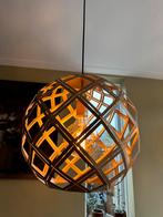 Trendy metalen gouden lampen 2 Stuks, Ophalen of Verzenden, Zo goed als nieuw, 50 tot 75 cm