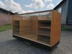 Toonbank vitrine, Ophalen, Vintage, Glas, Zo goed als nieuw