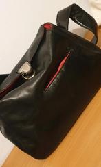 Zwart leren Esprit schoudertasje, Ophalen of Verzenden, Zo goed als nieuw, Zwart, Schoudertasje