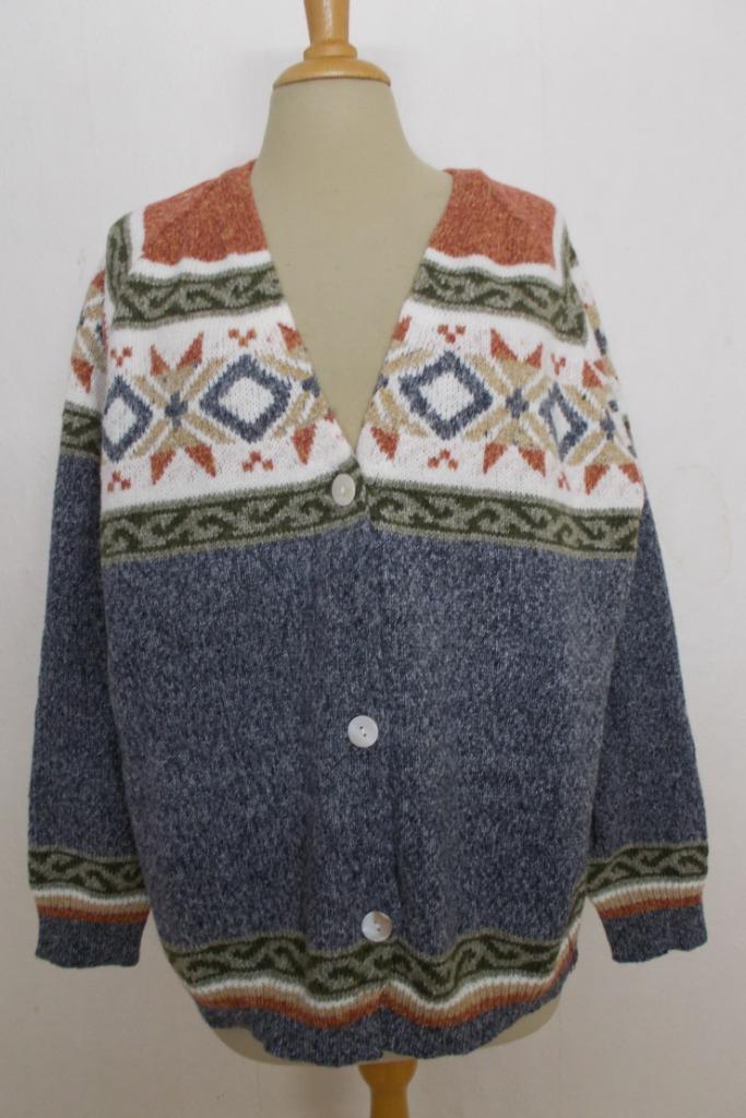 Mooi Noors/folklore look zacht/soepel en warm vest! XL, Kleding | Dames, Truien en Vesten, Nieuw, Maat 46/48 (XL) of groter, Bruin