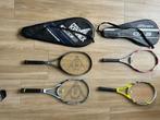 Tennisrackets incl tas, Sport en Fitness, Tennis, Ophalen, Gebruikt, Racket, Dunlop