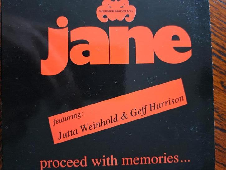 cd (Werner Nadolnys) Jane – Proceed With Memories... (2008), Cd's en Dvd's, Cd's | Rock, Gebruikt, Overige genres, Ophalen of Verzenden