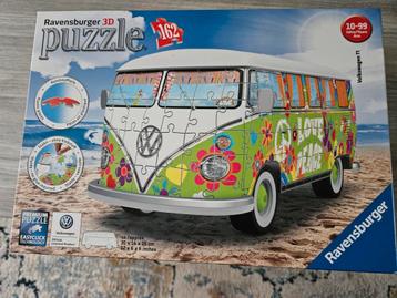3D puzzel Hippie Volkswagen bus beschikbaar voor biedingen