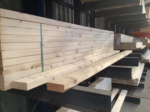 Balkhout, regels en steigerplanken., Doe-het-zelf en Verbouw, Hout en Planken, Nieuw, Balk, Vuren, Ophalen