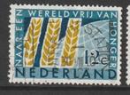 Nederland 1963 784 Anti-honger 12c, Gest, Postzegels en Munten, Postzegels | Nederland, Na 1940, Ophalen of Verzenden, Gestempeld