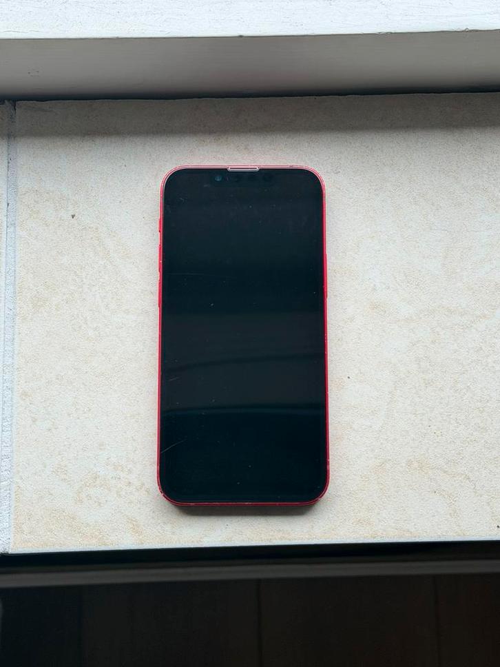 Iphone 13 mini (rood) 128GB / Batterij 100%, Telecommunicatie, Mobiele telefoons | Apple iPhone, Zo goed als nieuw, 128 GB, Zonder abonnement