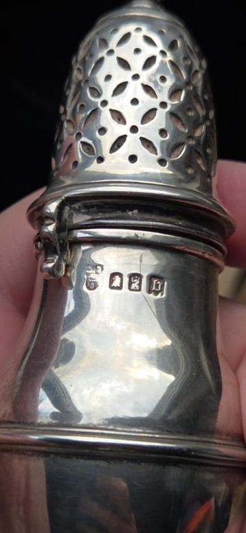 2 Tiffany and co zilveren suiker strooiers toppers beschikbaar voor biedingen