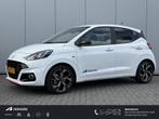 Hyundai i10 1.0 T-GDI N Line 5-zits / 90 PK / Navigatie / Ac, Auto's, Hyundai, Stof, Euro 6, Wit, Origineel Nederlands