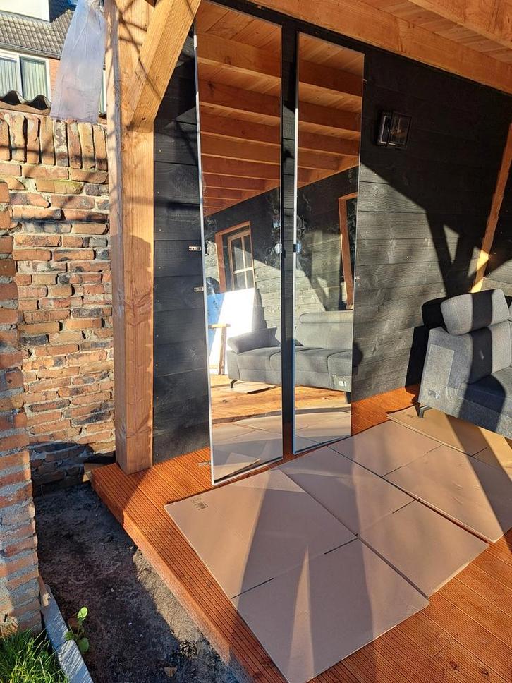 Ikea Pax spiegel deuren - 50x238 cm, Huis en Inrichting, Kasten | Kledingkasten, 200 cm of meer, 50 tot 100 cm, 50 tot 75 cm, Ophalen