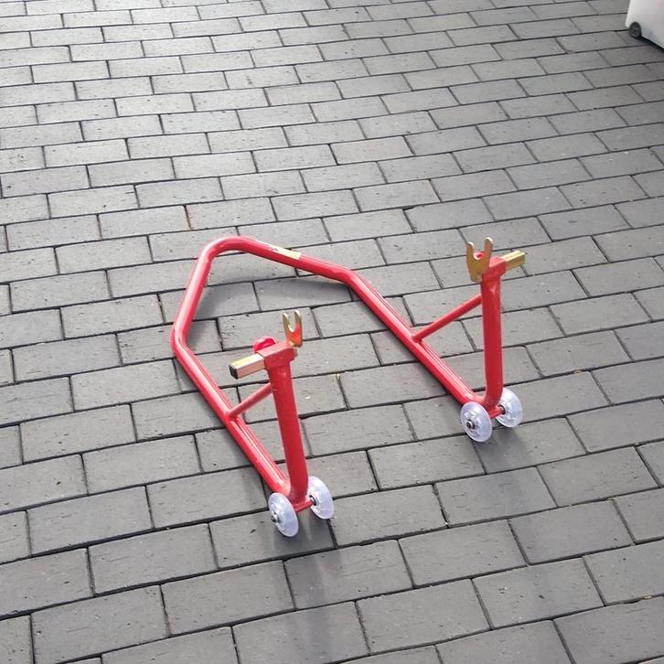 Motorfiets Achterbrug Standaard - Paddockstandaard. , Motoren, Onderdelen | Merk-onafhankelijk, Gebruikt, Ophalen