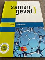 Samengevat Havo Scheikunde 5e druk 3e oplage 2015, Ophalen of Verzenden, Zo goed als nieuw, HAVO, Scheikunde