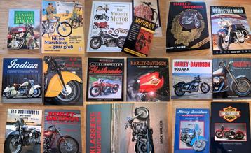 18 Harley Indian e.d. motorboeken met schitterende foto's beschikbaar voor biedingen