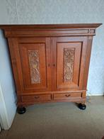 Eiken kussen/ rankenkast, Antiek en Kunst, Ophalen