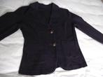 zwart colbert jasje brons knopen 95% katoen Italy M 38-40, Maat 38/40 (M), Made in Italy, Zwart, Ophalen of Verzenden