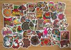 Hippie kleurrijke stickers, Verzenden, Nieuw, Meerdere stickers