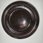 Zwarte rond schaal van de Bijeenkorf, Huis en Inrichting, Woonaccessoires | Schalen en Manden, Gebruikt, Schaal, Rond, Ophalen of Verzenden